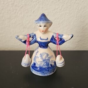 Delft Blue Ceramic Figurine